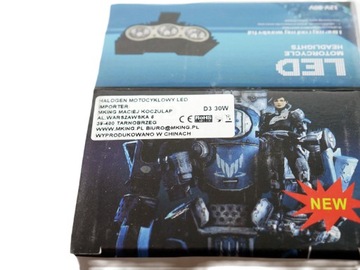 МОТОЦИКЛ ГАЛОГЕННЫЙ 30W 2400LM 3 РЕЖИМА СВЕТА