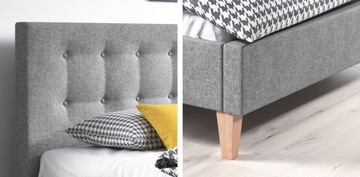 Кровать мягкая DAWID 80x200 с каркасом