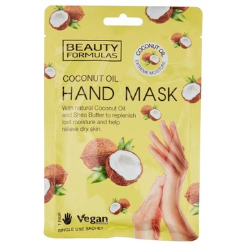 Maska na dłonie z Olejkiem Kokosowym i masłem Shea 1 Para Beauty Formulas