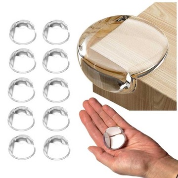 ЗАЩИТА УГЛОВАЯ КРЫШКА УГЛОВЫЕ КРОМКИ МЕБЕЛЬНЫЙ СТОЛ СИЛИКОНОВЫЙ КРУГЛЫЙ