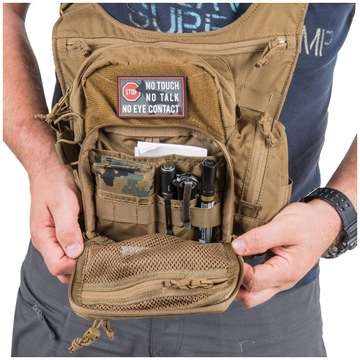 БОКОВАЯ СУМКА EDC HELIKON Multicam Черная