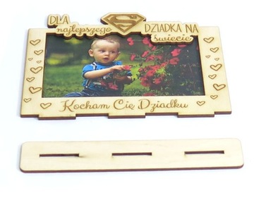 RAMKA NA ZDJĘCIE KOCHAM SIĘ DZIADKU PREZENT RB9