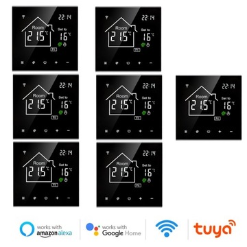 WIFI TERMOSTAT TUYA 3A dal Bojler na wodę/gaz 7X
