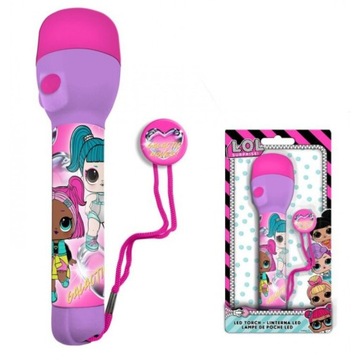 Latarka LED dla dzieci LOL SURPRISE 16cm KIDS