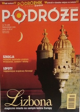 Podróże Magazyn turystyczny Nr.10 (28) październik 2000 SPK