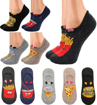 5 женских носков для ног Merry SOCKS