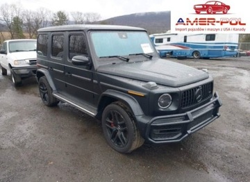 Mercedes 2021 Mercedes-Benz Klasa G 2021r., AMG G 63 4MATIC, od ubezpieczalni 4.0 Benzyna