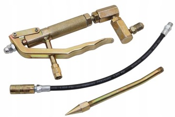 СМАЗОЧНЫЙ ПИСТОЛЕТ ПНЕВМАТИЧЕСКИЙ СМАЗОЧНЫЙ ПИСТОЛЕТ 15 Л АВТОМАТИЧЕСКИЙ 8 БАР + ШЛАНГ 4 М