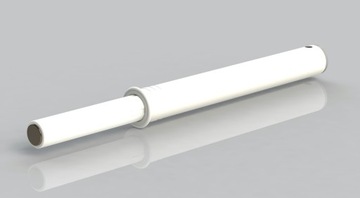 БАМПЕР HAFELE PUSH, ДЛИННЫЙ, БЕЛЫЙ С МАГНИТОМ + ПЛАСТИНКА