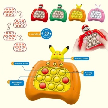 POP IT SUPER MARIO LUIGI КОНСОЛЬНАЯ АНТИСТРЕССОВАЯ ЭЛЕКТРОННАЯ ИГРА 30 УРОВНЕЙ