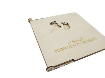 Годовалый подарок, сувенир, открытка, рамка