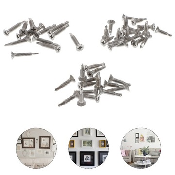 Саморезы с потайной головкой из металла