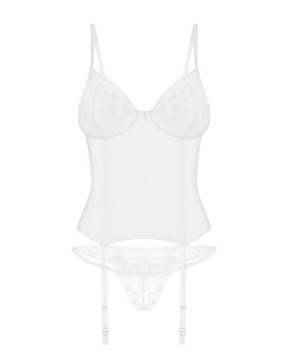 Корсет и стринги Alissium XL/2XL Obsessive