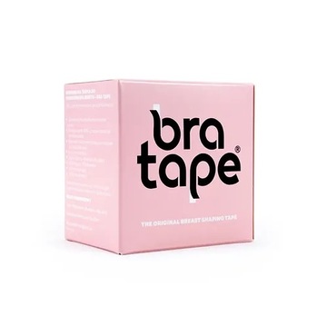 Ленты BRA TAPE для приклеивания и формирования груди, ширина 5см, тесьма телесного цвета