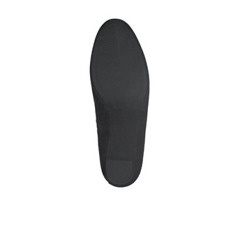 Botki czarne Tommy Hilfiger skórzane sztyblety buty na obcasie r 41