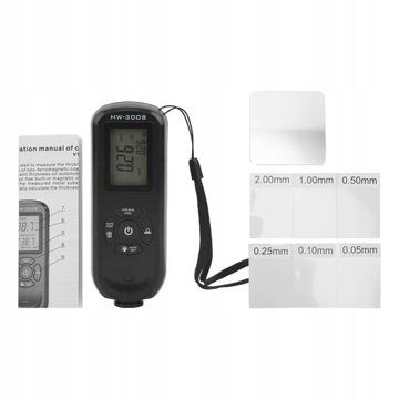 HW-300PRO MIERNIK GRUBOŚCI LAKIERU 0 do 2000um