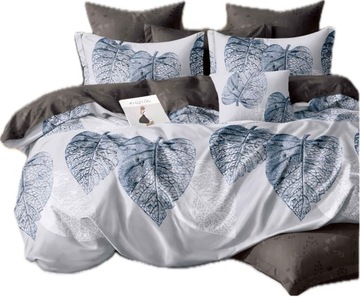 KOMPLET POŚCIEL BAWEŁNIANA 200X220 +2 POSZEWKI DWUSTRONNA DUŻO WZORÓW