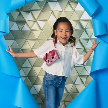 СУМОЧКА PURSE PETS DAZZLING DIVA С ДВИЖУЩИМСЯ РАДУЖНЫМИ ГЛАЗАМИ