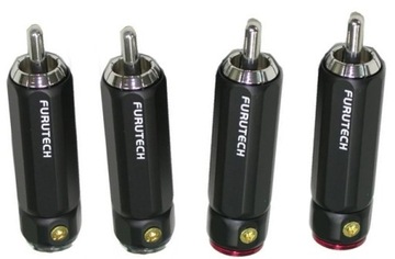 WTYKI CINCH RCA FURUTECH FP-108R 4SZT. ROD OCC