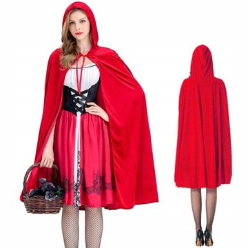 Czerwony KapturekKostiumCosplay DlaDorosłYchS-XXXL