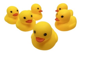 Резиновая ванна DUCK Flock 6 шт.