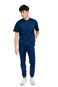 Bluza medyczna SpaWear granat M