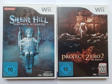 Silent Hill Shattered Memories + Project Zero 2 Wii Edition, Wii