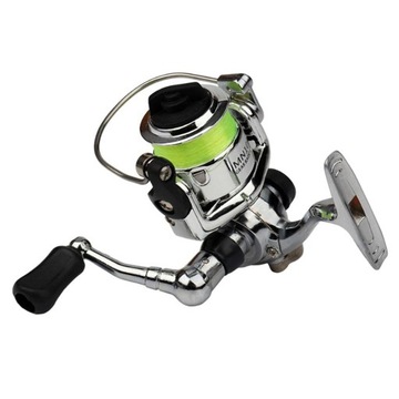 Mini Spinning kołowrotek Srebrny