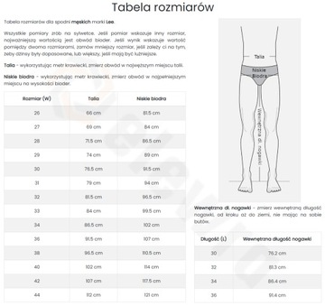 Męskie Spodnie LEE DAREN ZIP FLY W33 L36