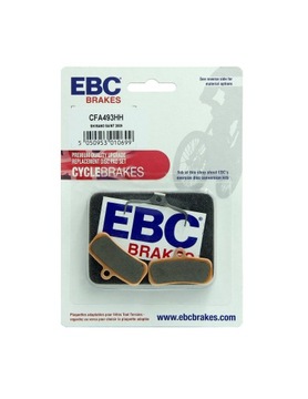 KLOCKI HAMULCOWE DO SURRON EBC CFA 493HH METAL