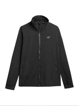 4F Kurtka softshell wiatroodporna damska czarna rozmiar XXL