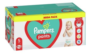 PAMPERS Pieluchomajtki Pants rozmiar 5, 96szt