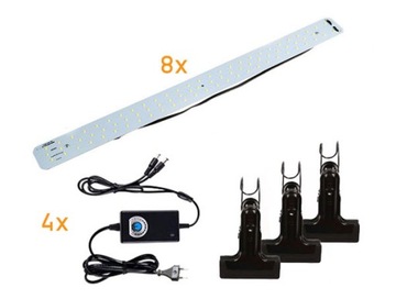 Большая палатка 100х120х200 со светодиодными лампами с диммером, 3 фона, чехол