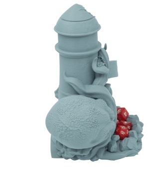 Кракен на маяке Dice Tower - Dice Tower Светло-серый