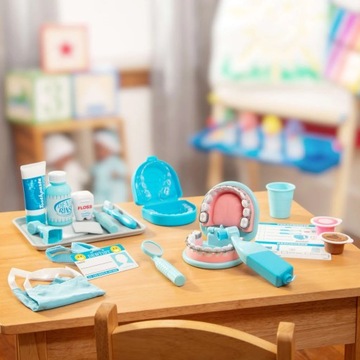 ДАНТИСТ НАБОР ЗУБОВ УЛЫБКА ДОКТОРА MELISSAANDDOUG ДЕТСКАЯ ИГРУШКА ДОКТОР