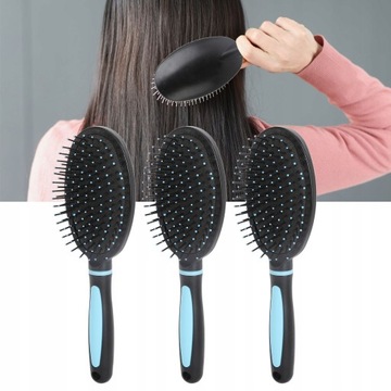 3 шт. Расческа с насадкой овальная.