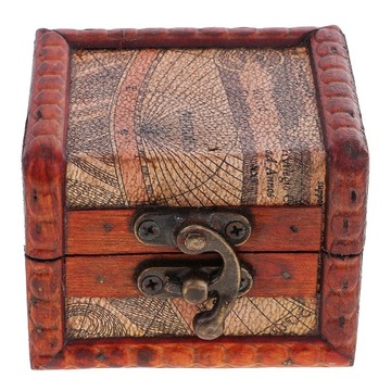 Ящик для хранения с металлическим замком.