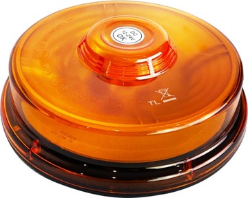 LAMPA BŁYSKOWA OSTRZEGAWCZA LED 48LED UFO KOGUT NA MAGNES ZETOR URSUS