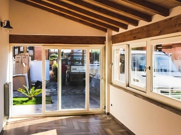 ОКНА ПВХ 800х2000 RU БЕЛЫЕ, ПРАВЫЕ