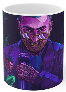 Kubek + imię QUEBONAFIDE raper rap muzyka prezent