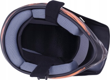 KASK CROSS MOTOCYKL ENDURO MONSTER HOMOLOGACJA EU