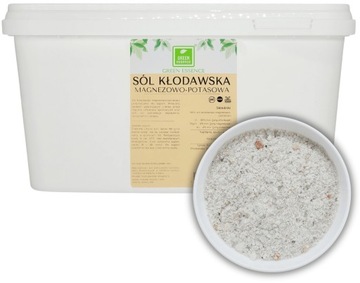 Sól Kłodawska magnezowo-potasowa kąpielowa 5kg wiaderko do kąpieli kłodawa