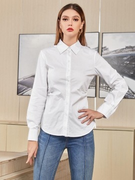 TC22201 *SHEIN БЕЛАЯ ЖЕНСКАЯ РУБАШКА 44