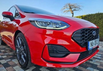 Ford Fiesta VIII Hatchback Facelifting 1.0 EcoBoost 125KM 2023 Ford Fiesta Automat, Hybryda,Niski przebieg, ze Szwajcarii Benzyna 125KM, zdjęcie 7