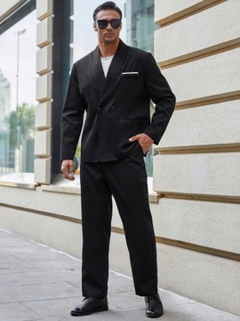 ЧЕРНЫЙ КОСТЮМ МУЖСКОЙ SHEIN 3XL