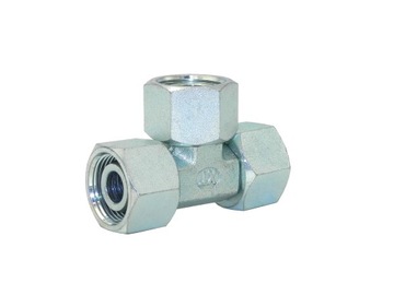 TRÓJNIK HYDRAULICZNY M18x1.5 12L Z TRZEMA NAKRĘTKAMI