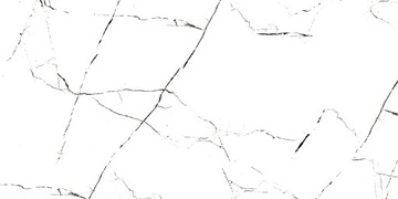 PŁYTKI ŁAZIENKOWE PODŁOGOWE BIAŁY MARMUR GRES ALASKA WHITE 60x120 POŁYSK