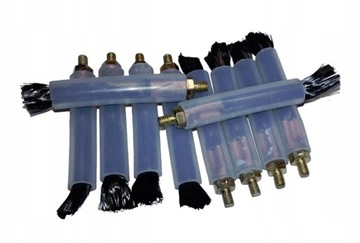 Pędzle węglowe pędzel 10 szt do wytrawiania trawienia spawów na gwint M6