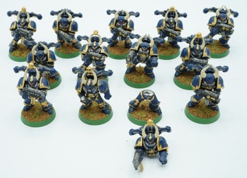 Warhammer 40k 2nd Edition Chaos Space Marines zestaw 13 figurek plastik