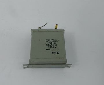 КОНДЕНСАТОР S.I.POSZCZ ЗАБЖЕ 0.5мкФ +/-10% 1000В